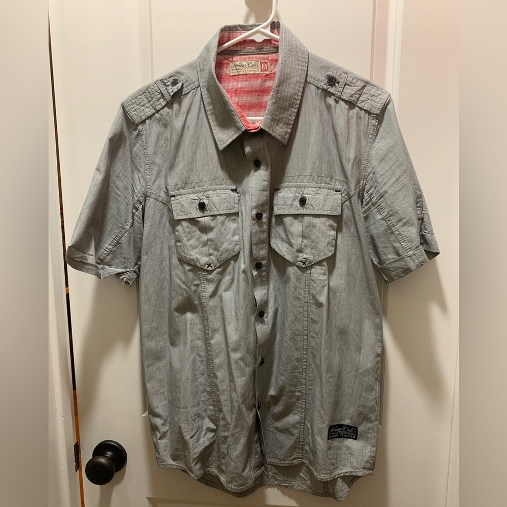 Sovereign Code button down shirt men’s medium.